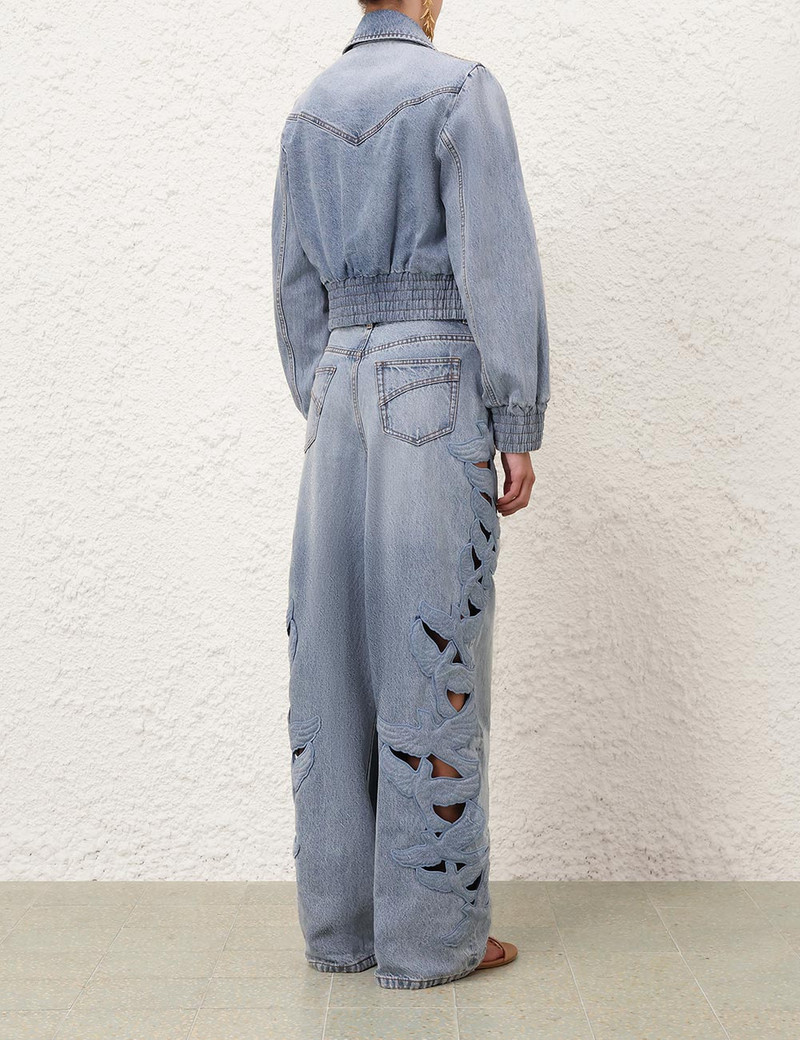 DENIM BOMBER JACKET 4