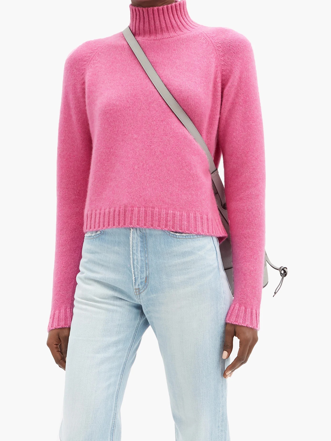 Highland high-neck cashmere sweater - 6