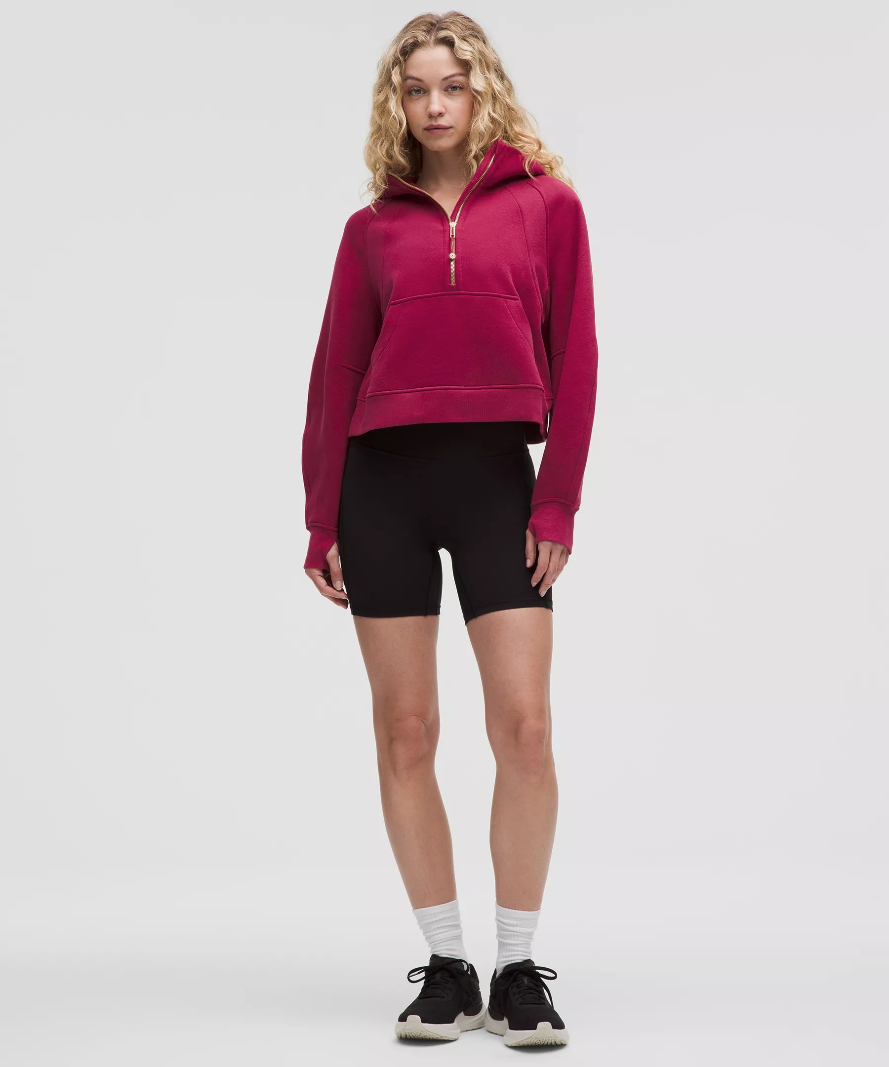 Scuba Oversized Half-Zip Hoodie - 2