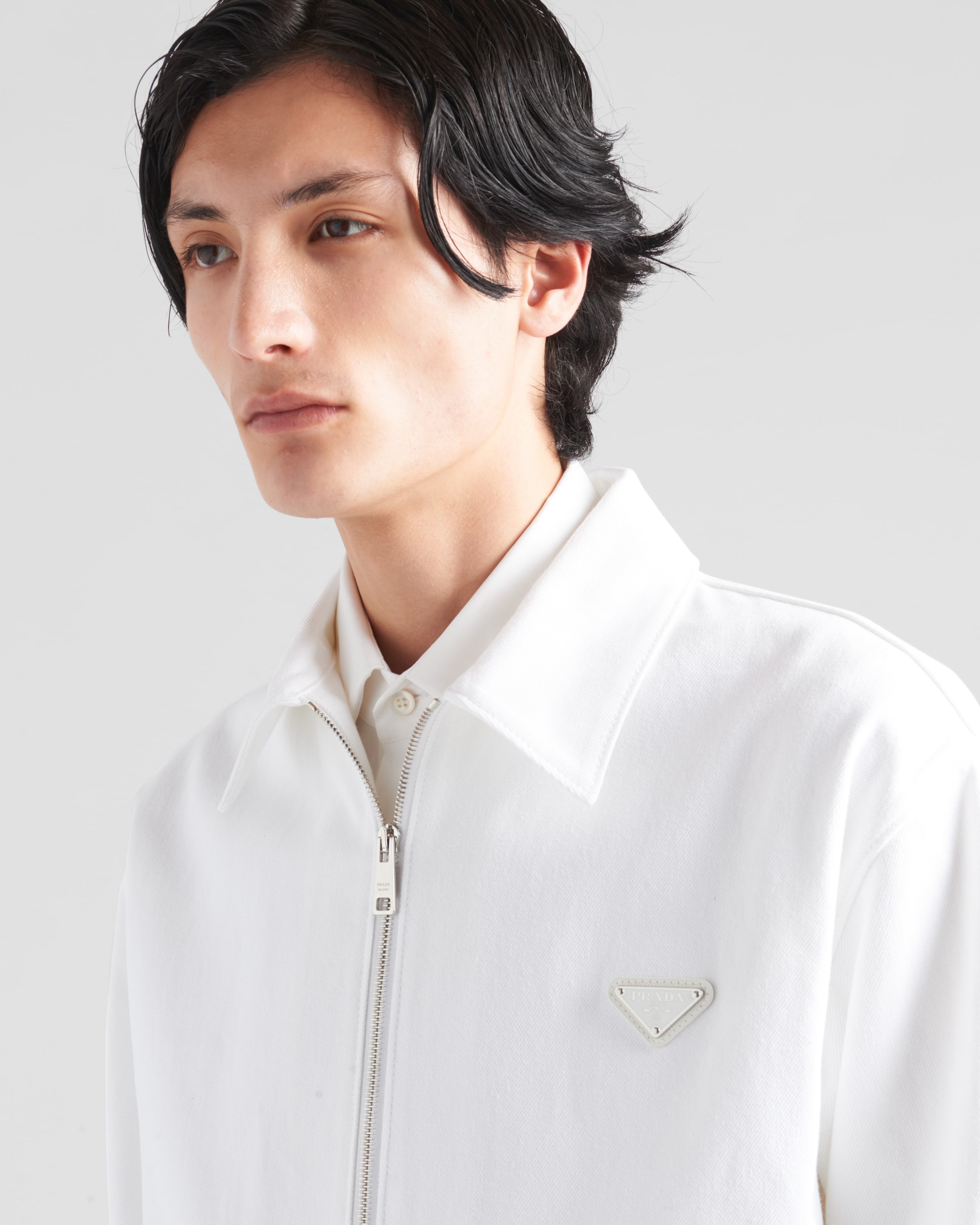 Bull denim blouson jacket - 4