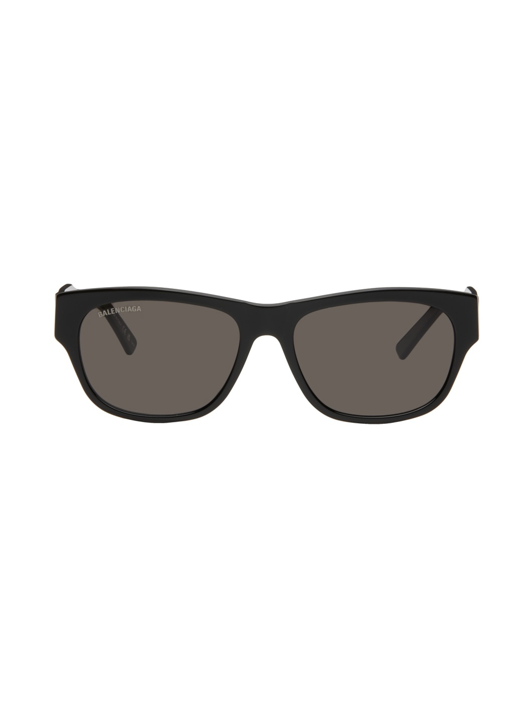 Black Rectangular Sunglasses - 1