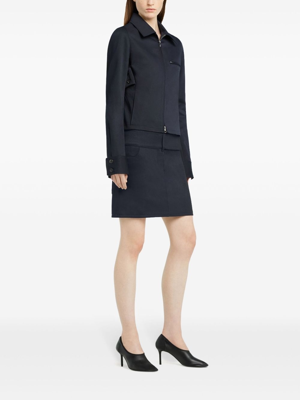 martingale shirt jacket - 3