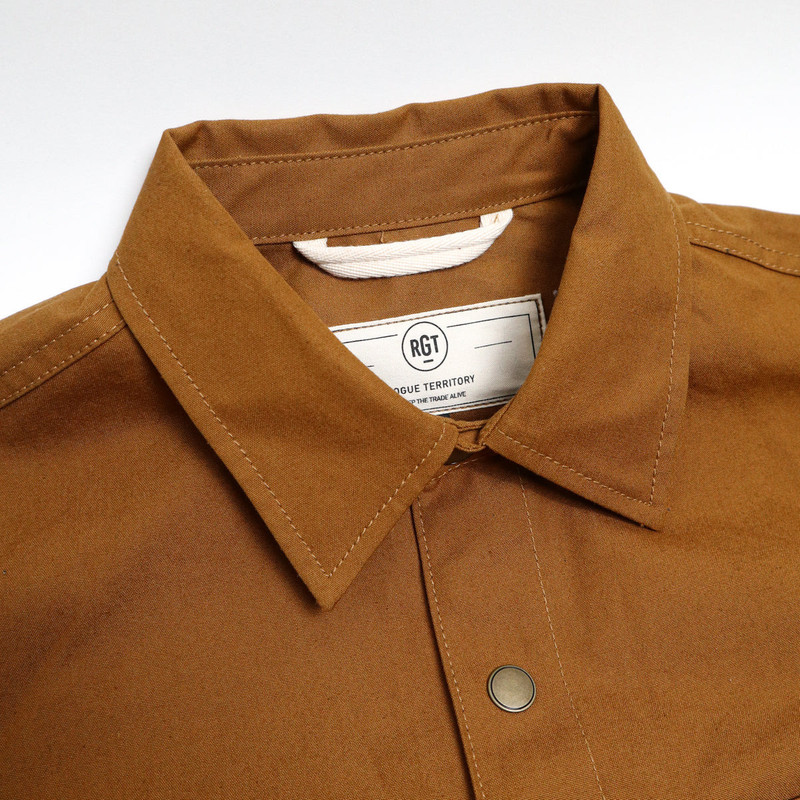 Rogue Territory Patrol Shirt Gold Dry Wax Canvas outlook