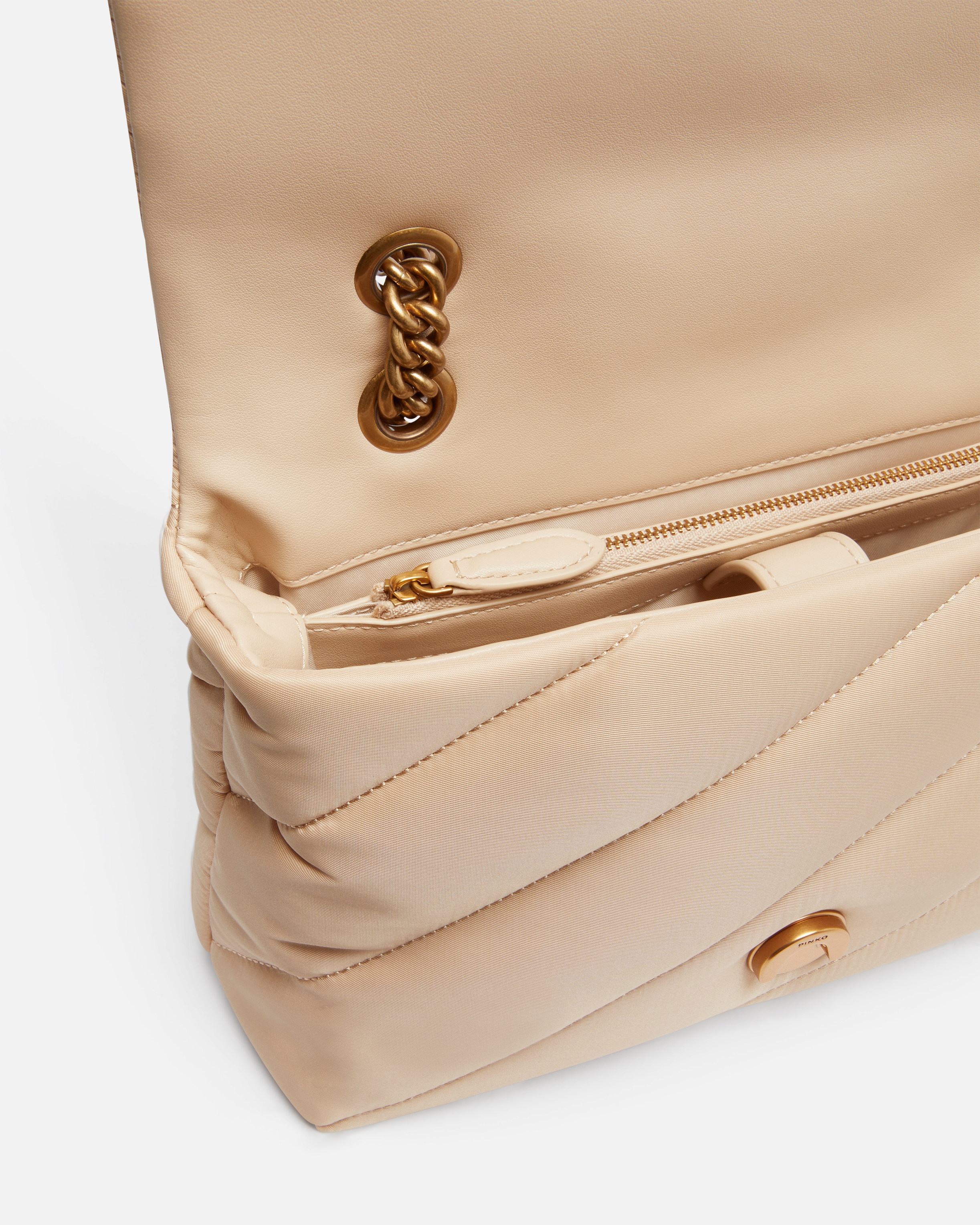 LOVE BAG CROSSBODY BAG IN QUILTED RECYCLED FABRIC - 4