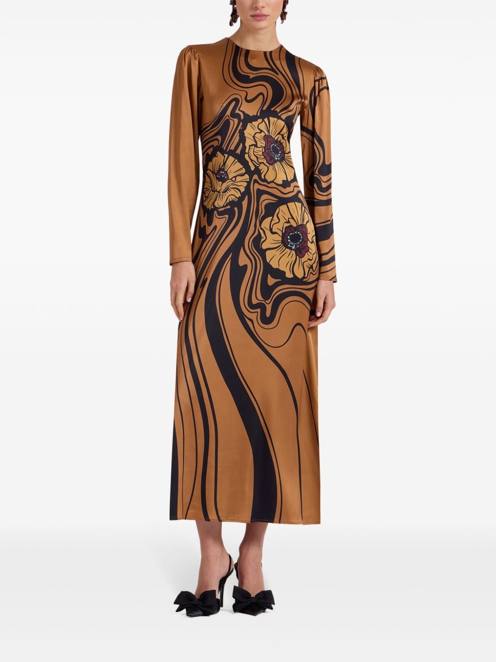 Clingy Swing maxi dress - 4