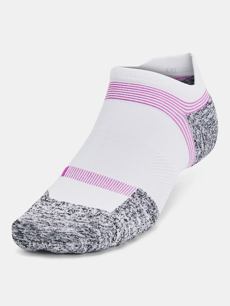 Unisex UA ArmourDry® Run Cushion 3-Pack No Show Socks 1