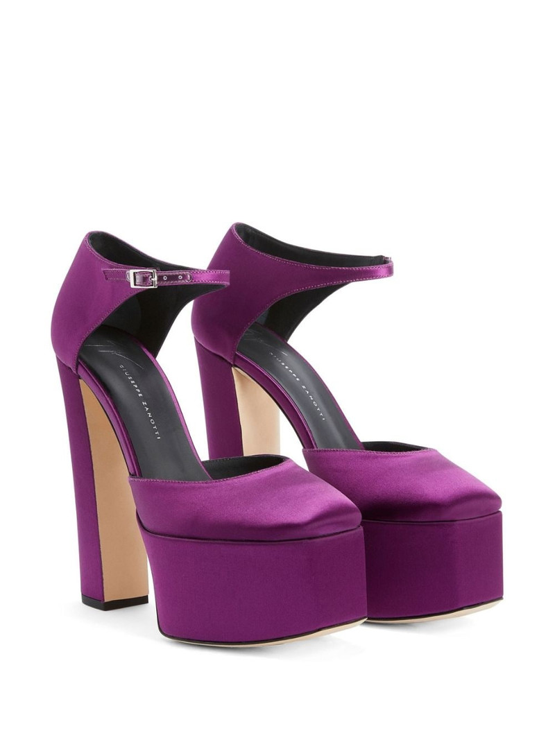Giuseppe Zanotti Bebe 150mm satin pumps outlook