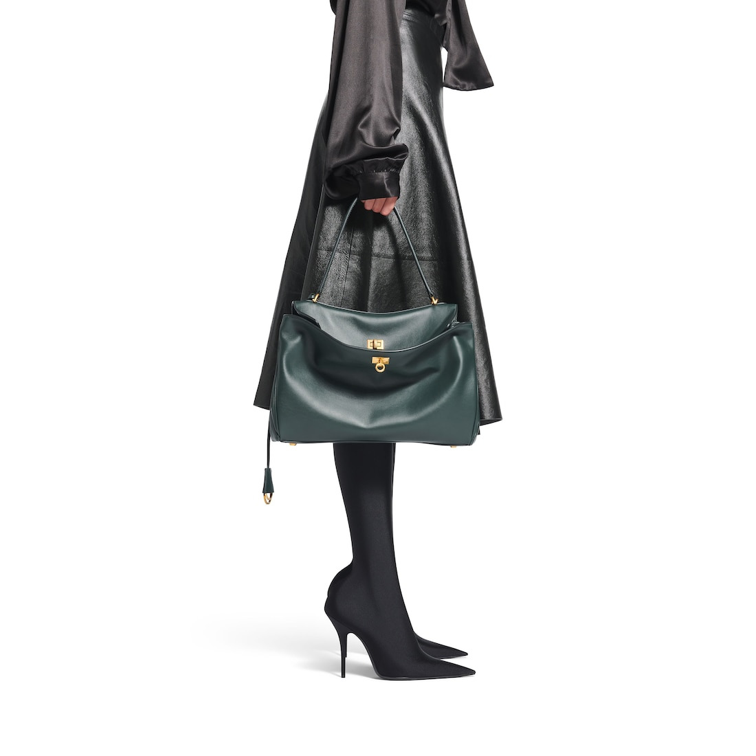 Women's Rodeo Medium Handbag in Pine Green - 9