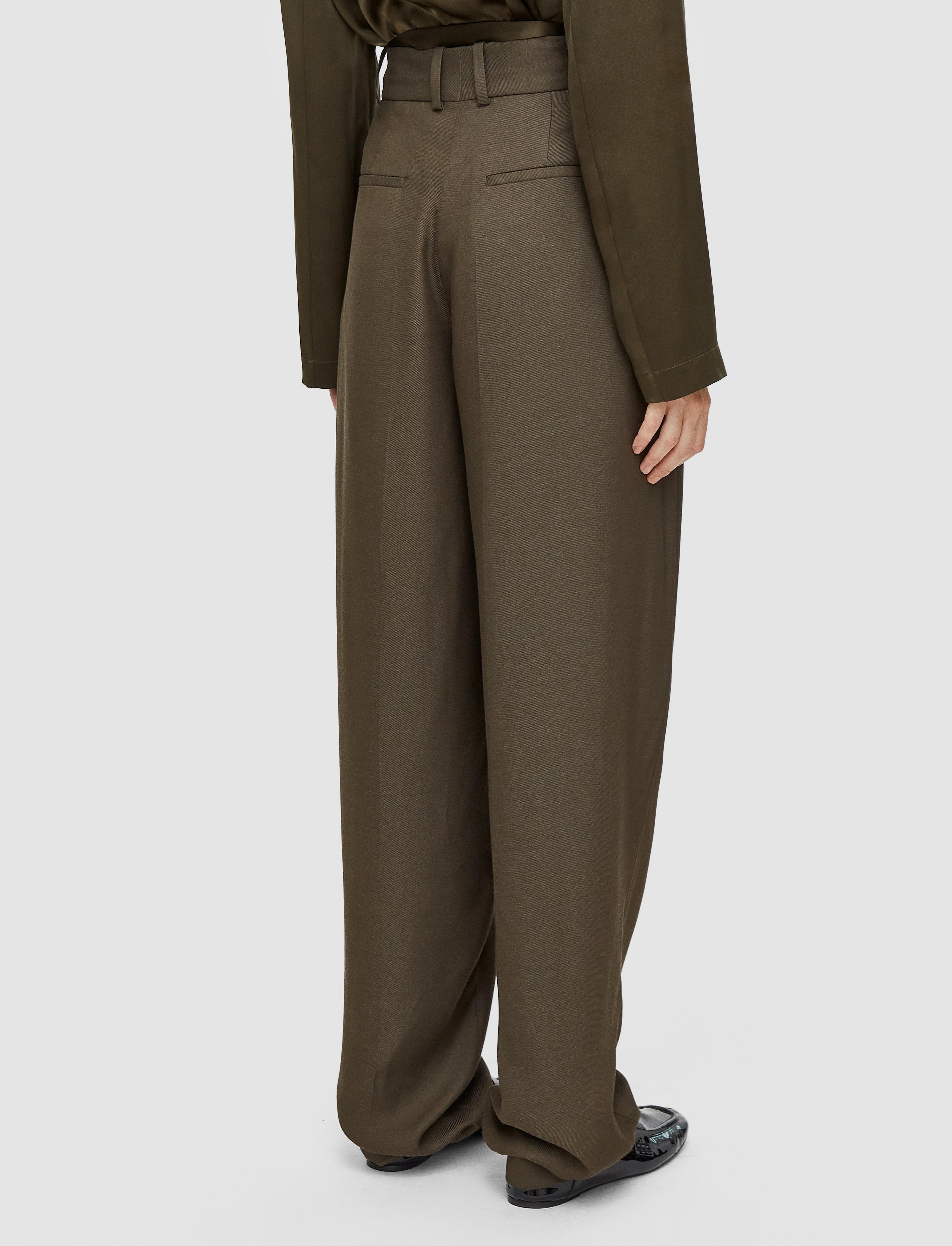 Viscose Twill Germain Trousers - 3