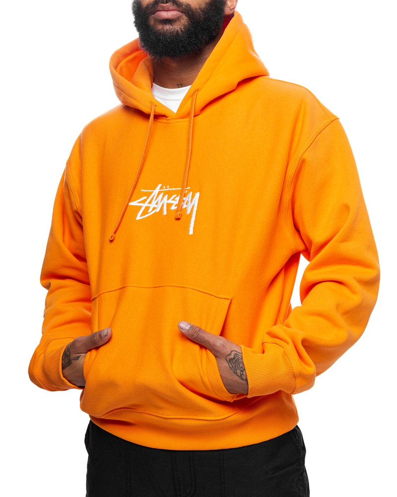 Stock Logo Applique Hood Tangerine 4