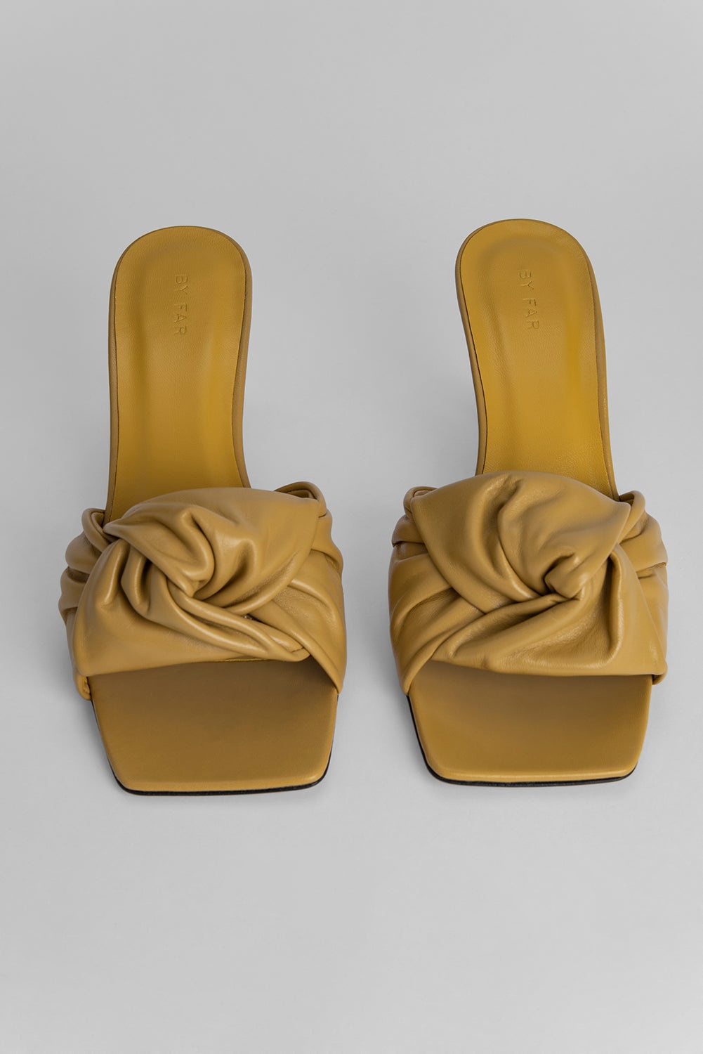 Lana Ochre Gloss Leather - 7