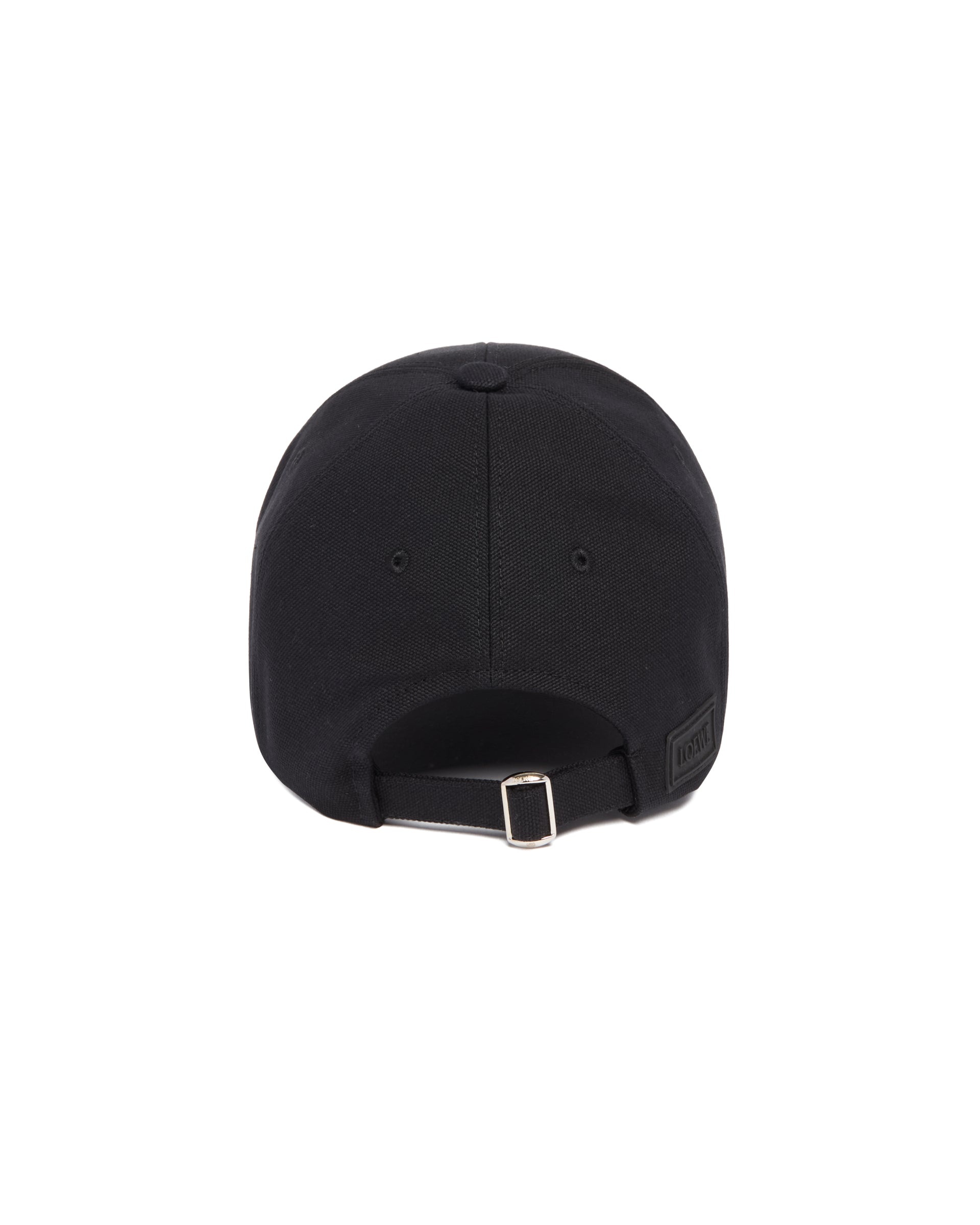 Black Logo Patch Cap - 3