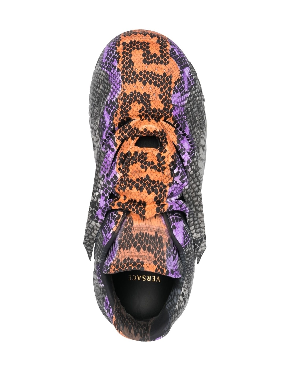 Odissea Python Greca-print sneakers - 4