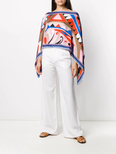 EMILIO PUCCI geometric print tunic top outlook