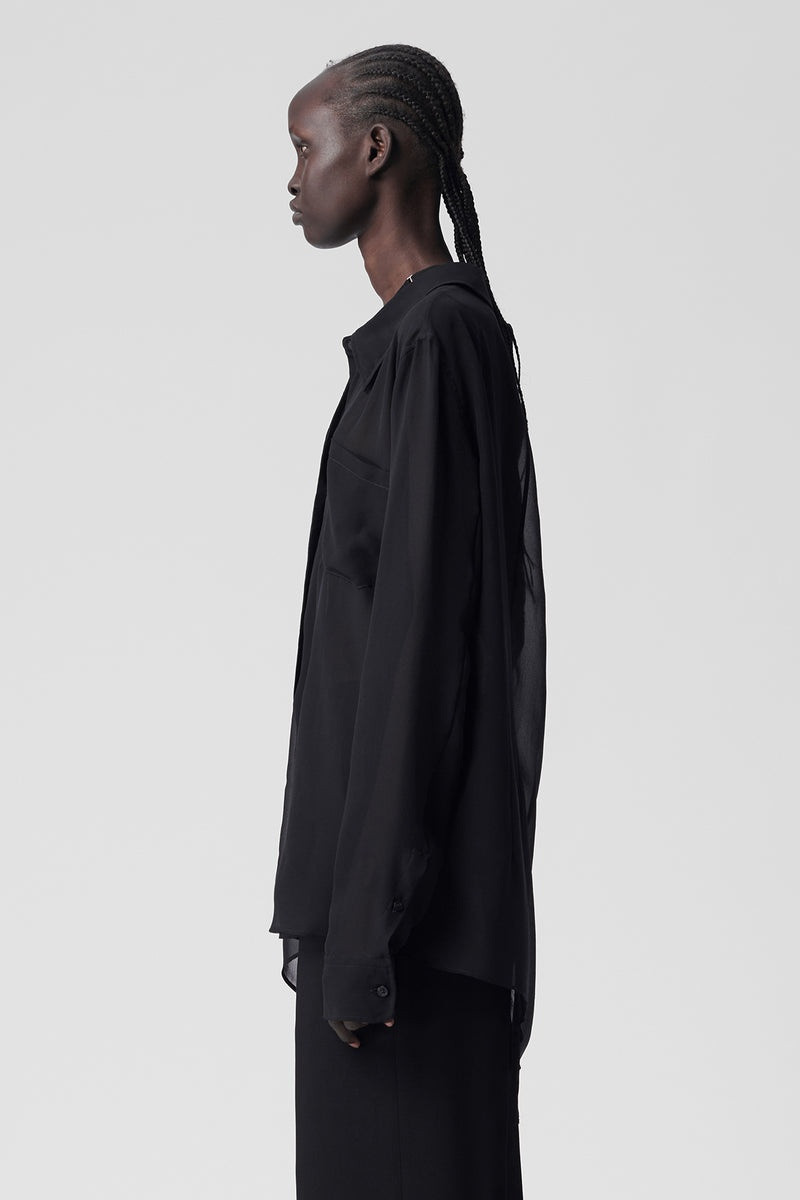Ann Demeulemeester Jula Dropped Shoulder Shirt outlook