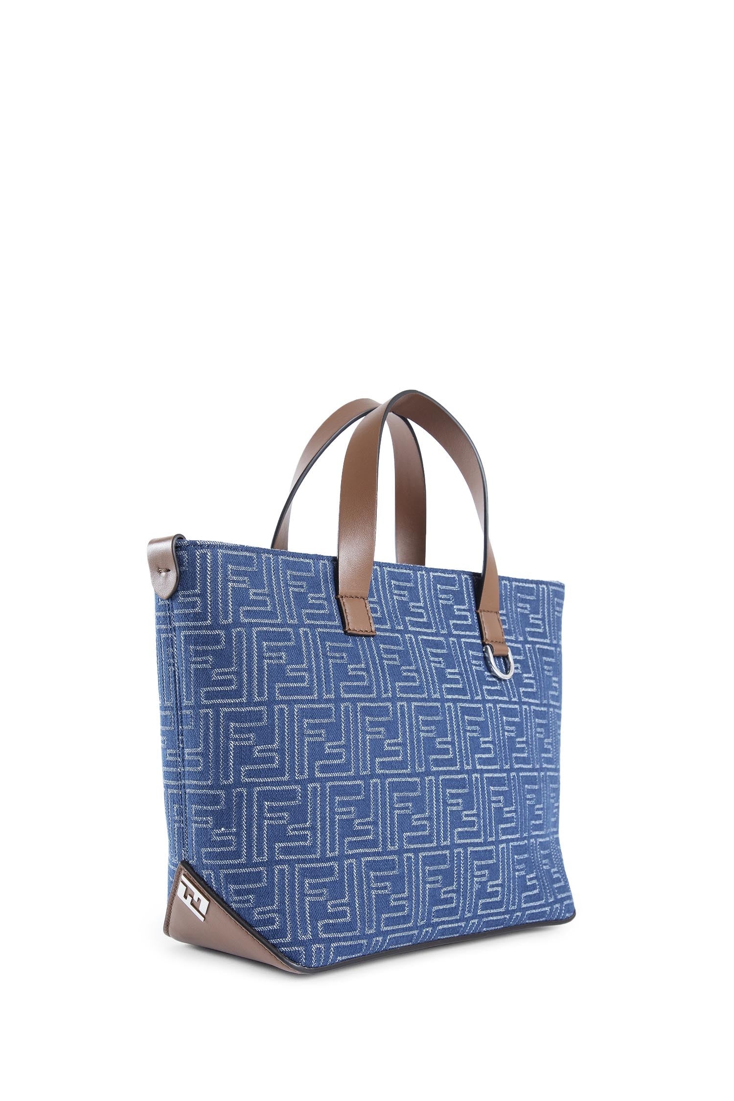 Ff-Denim-Effect-Shopping-Bag-Small - 2