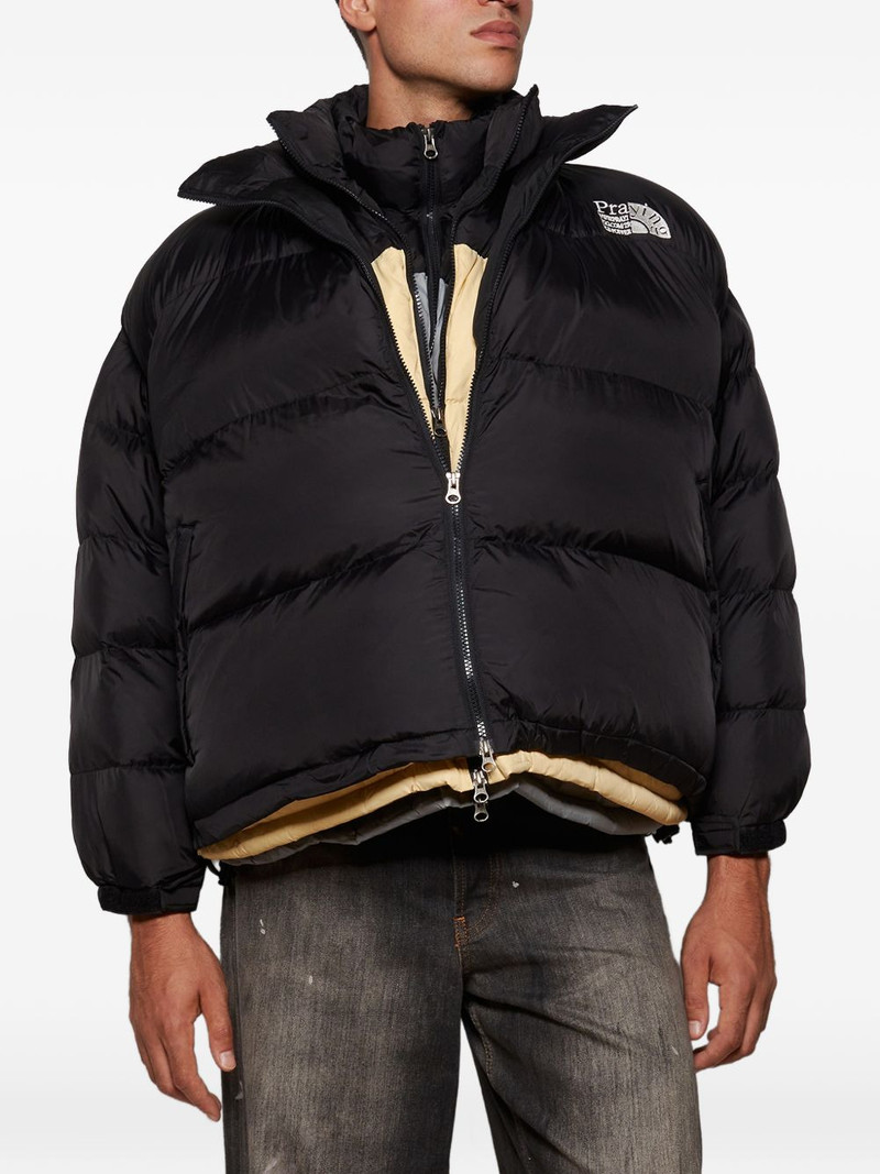 Praying triple puffer jacket outlook