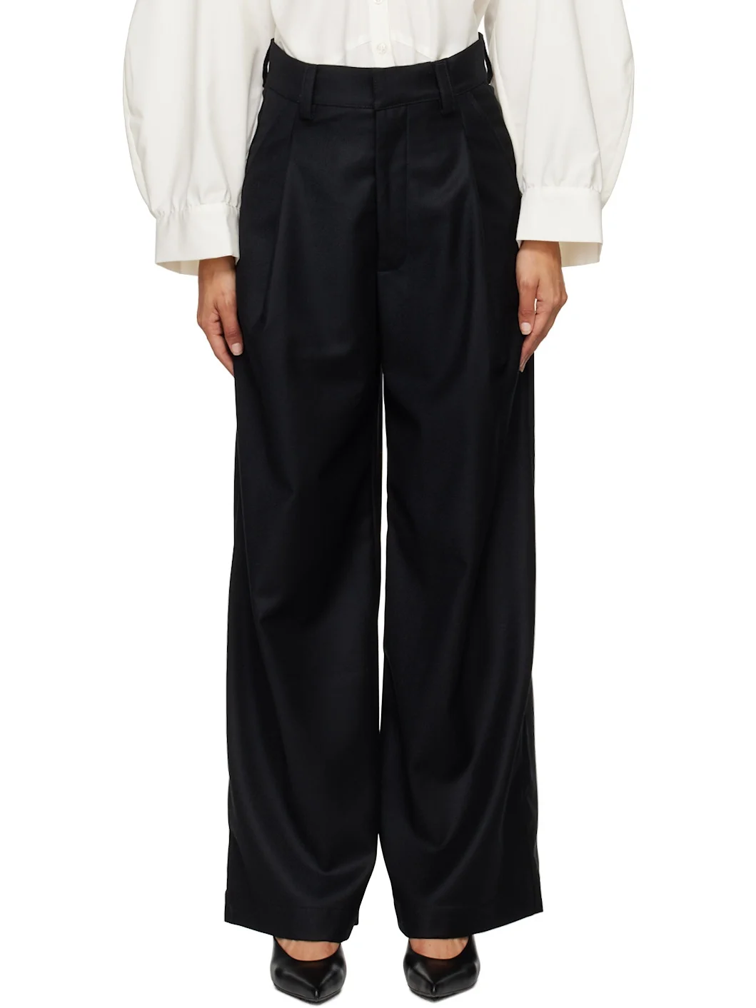 Black Olympe Trousers - 1
