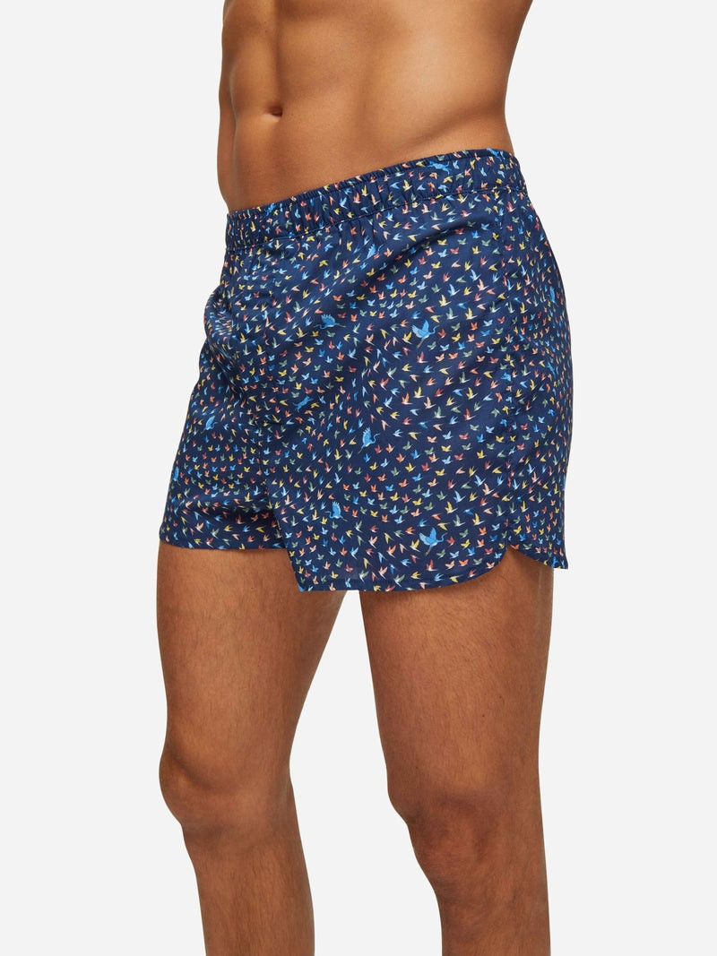 Men's Modern Fit Boxers Ledbury 58 Cotton Batiste Multi 2