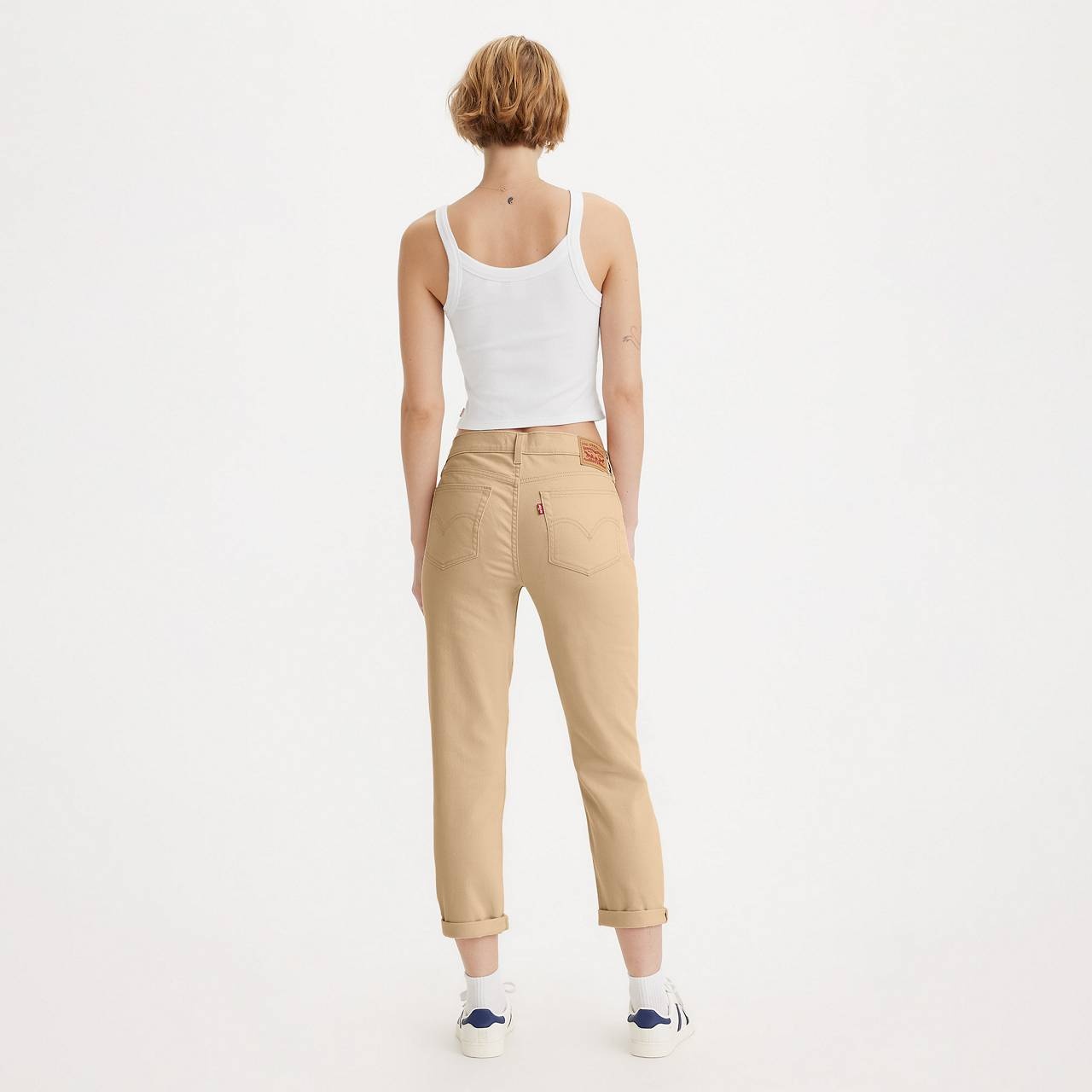 MID RISE BOYFRIEND WOMEN'S JEANS - 3