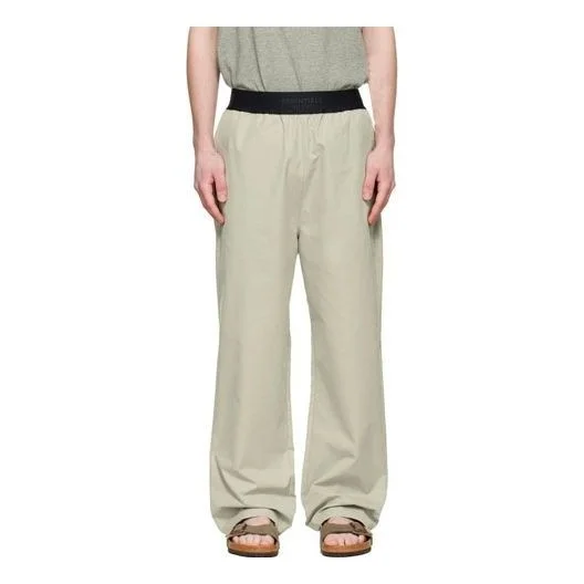Fear of God Essentials SS22 Green Cotton Lounge Pants Seafoam FOG-SS22-759 - 1
