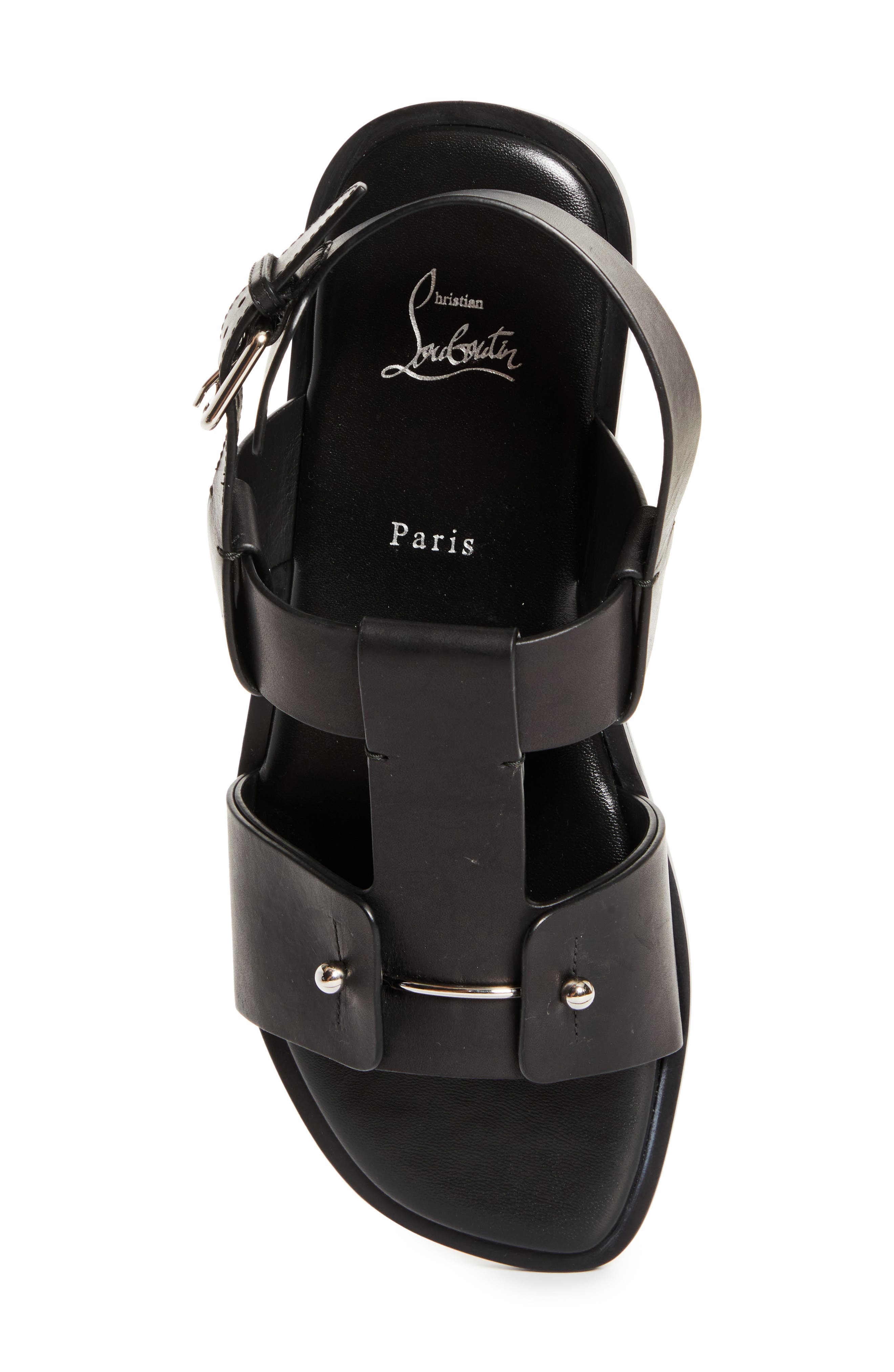 Christian Louboutin Chambeliss Sandal in Black at Nordstrom - 5