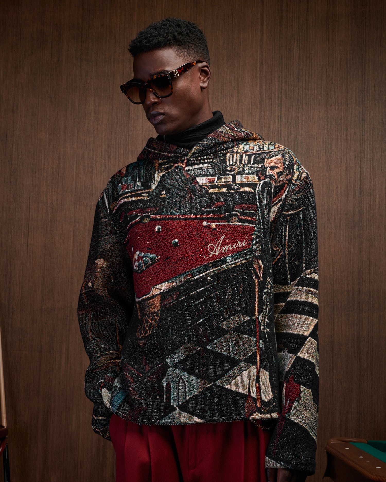 AMIRI TAPESTRY HOODIE | amiri | REVERSIBLE