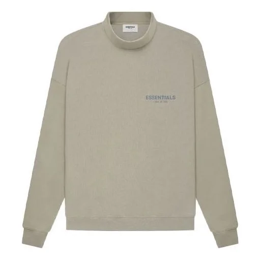 Fear of God Essentials SS21 Pull-Over Mockneck Moss FOG-SS21-582 - 1