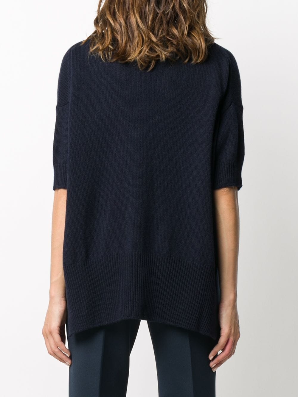 fine knit cashmere top - 4