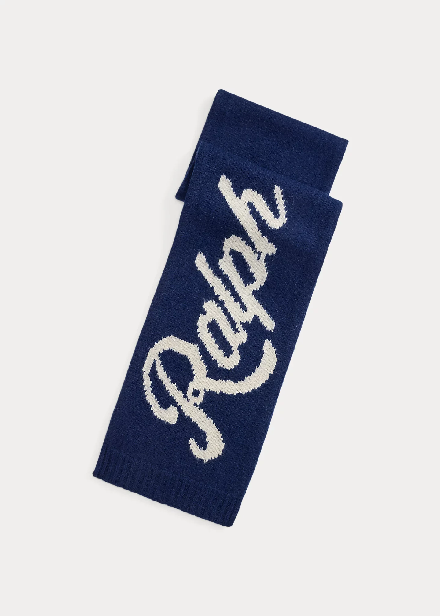 The Ralph Logo Wool-Alpaca Scarf - 1
