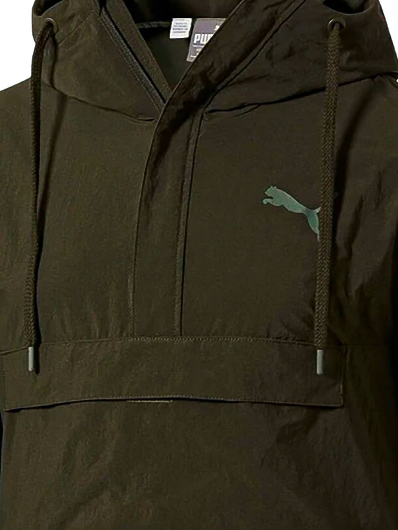 PUMA half-zip windbreaker jacket outlook