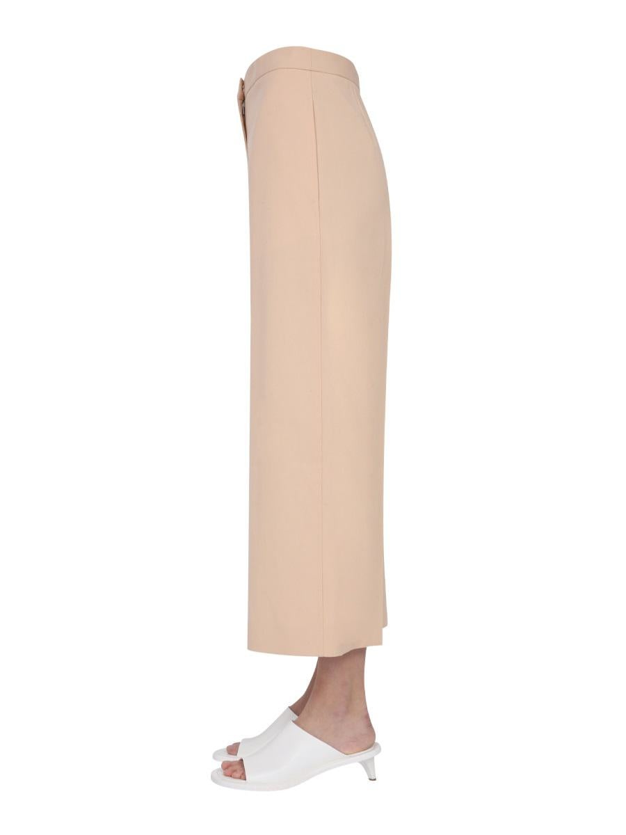 JIL SANDER CROPPED TROUSERS - 3