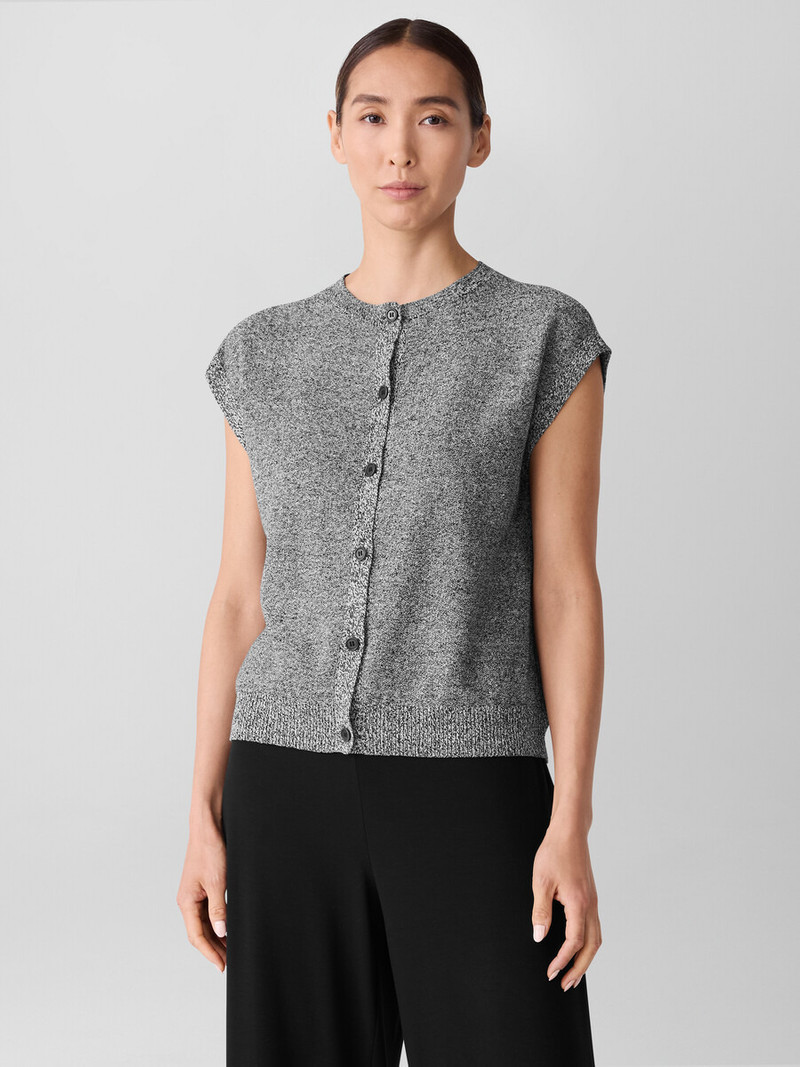 Organic Linen Cotton Vest 3