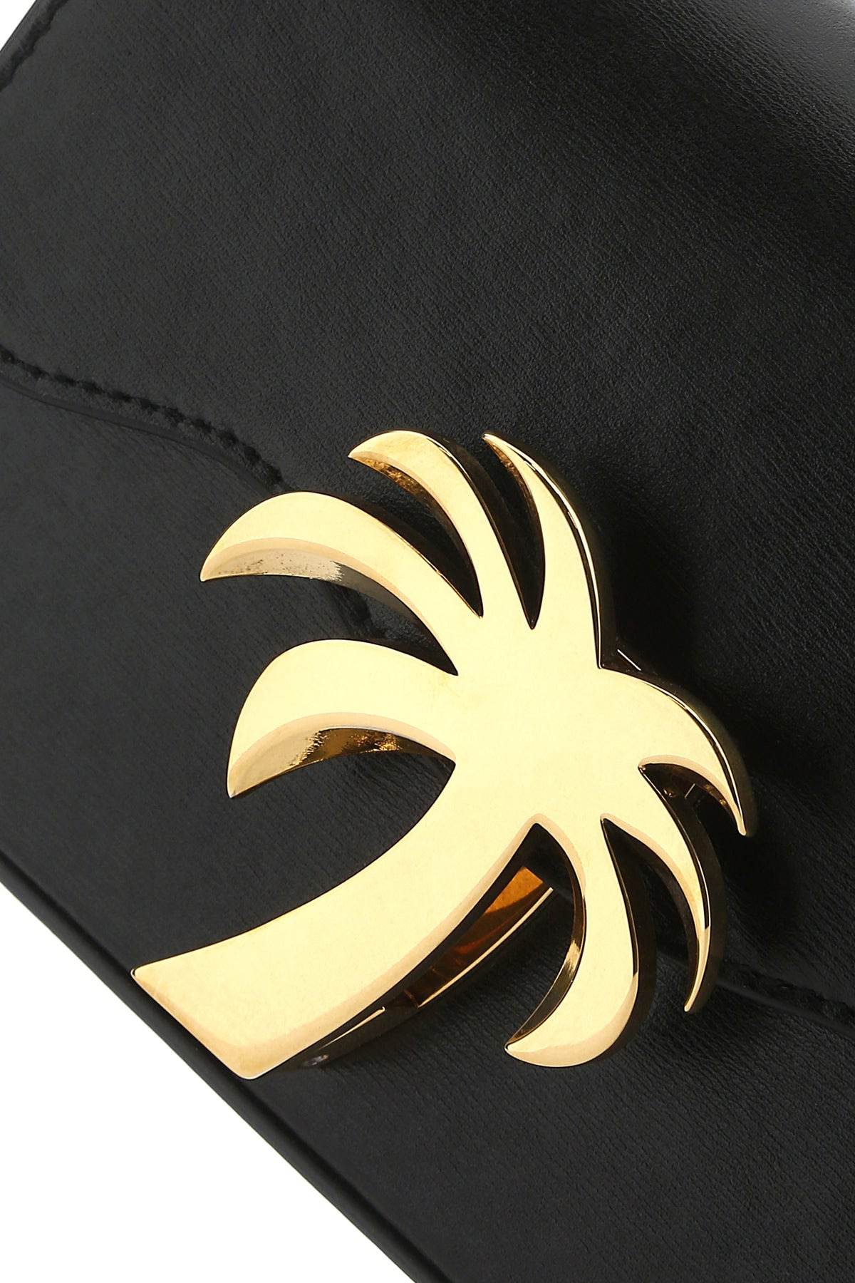 Black leather Palm Beach Bridge crossbody bag - 4