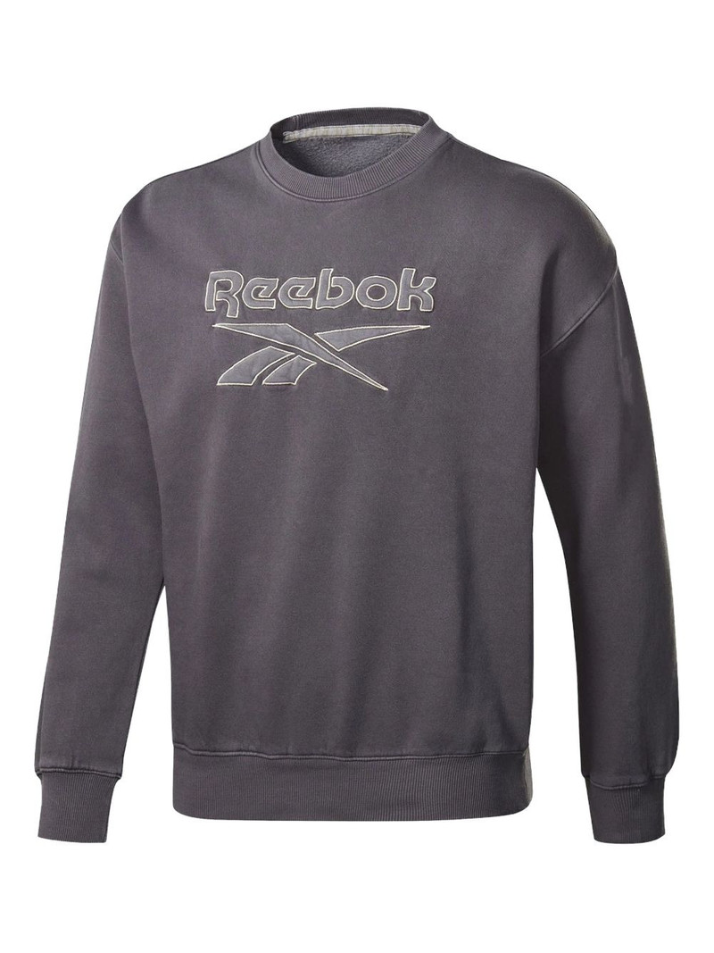 embroidered-logo sweatshirt 1