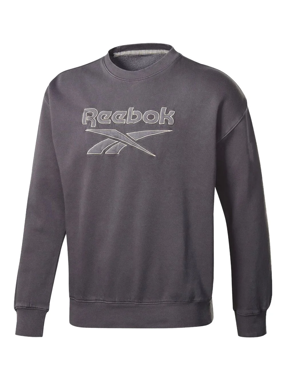 embroidered-logo sweatshirt - 1