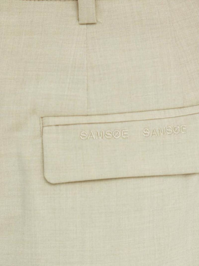 front-pleat straight trousers 4
