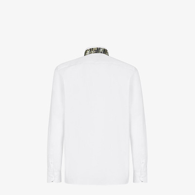 FENDI White cotton shirt outlook