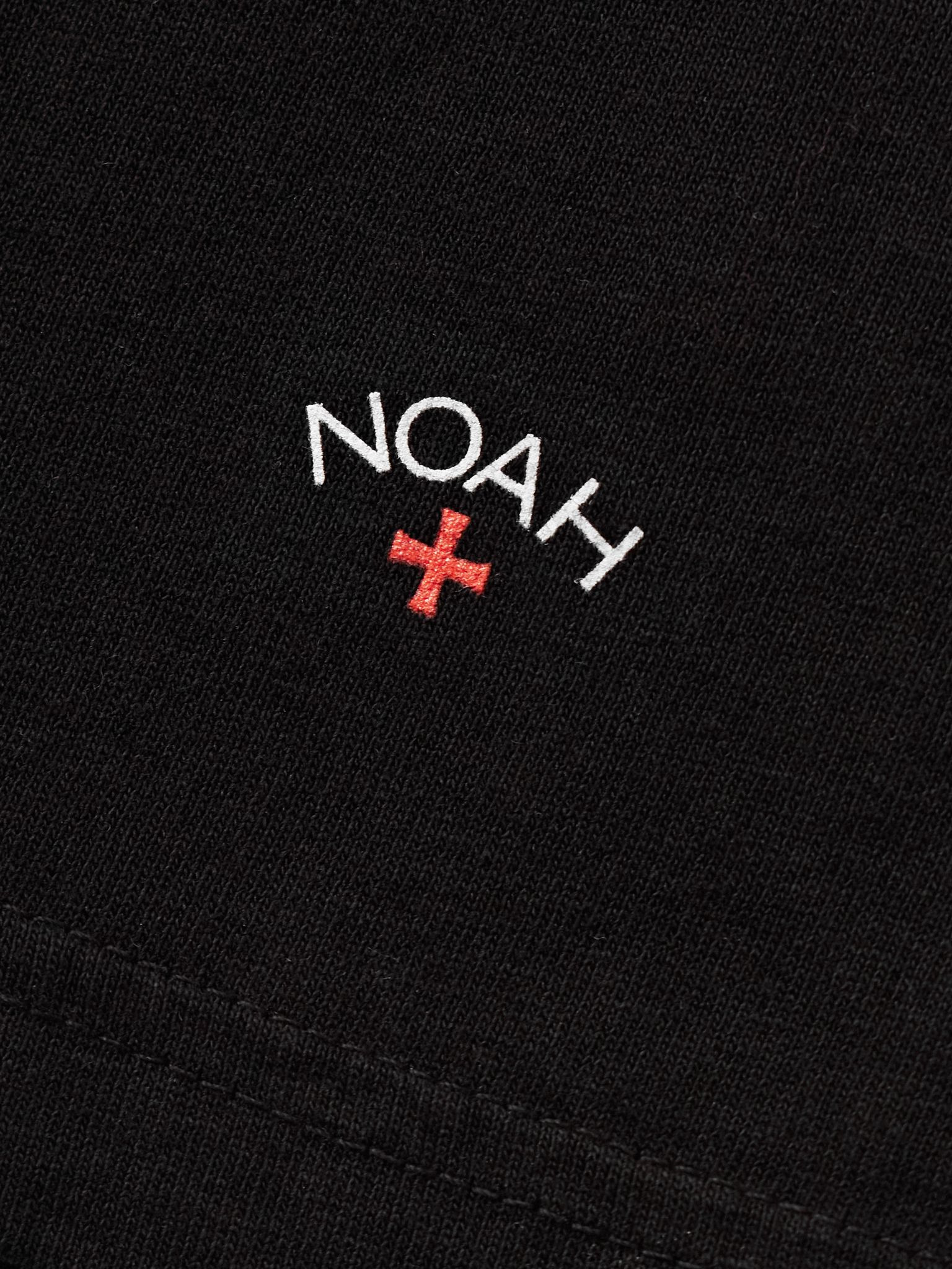 Logo-Print Recycled Cotton-Jersey T-Shirt Black - 5