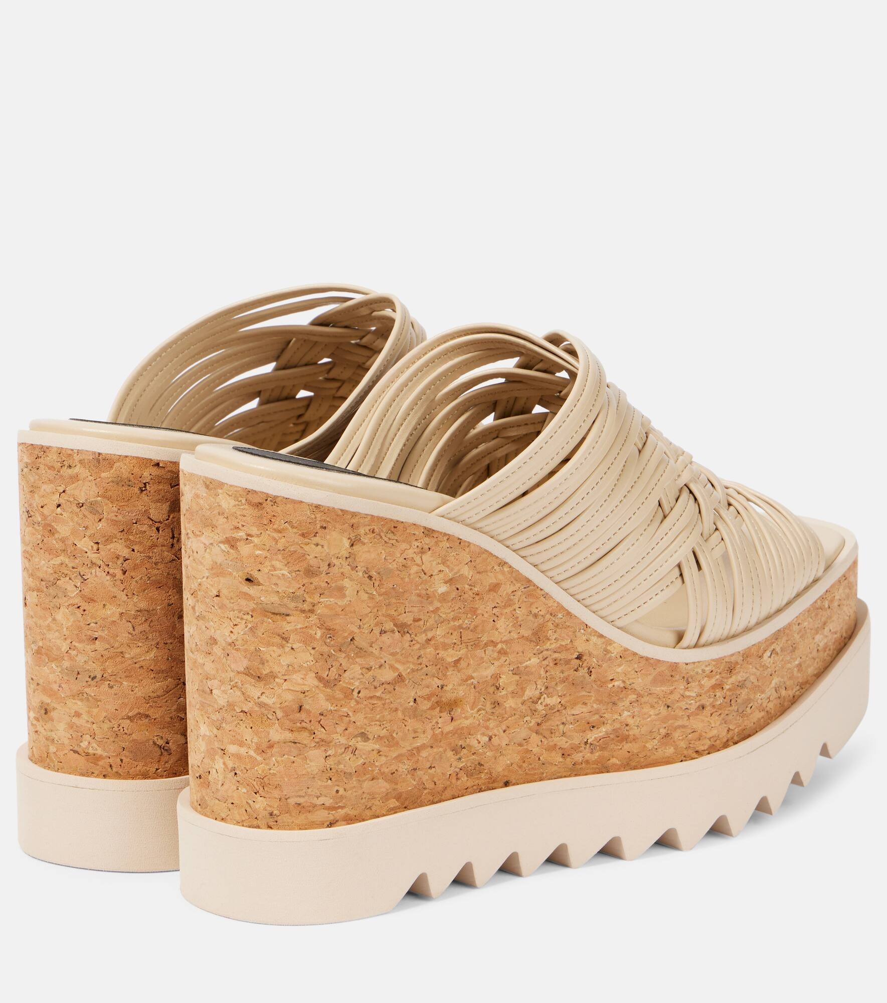 Sneak-Elyse woven wedge sandals - 2