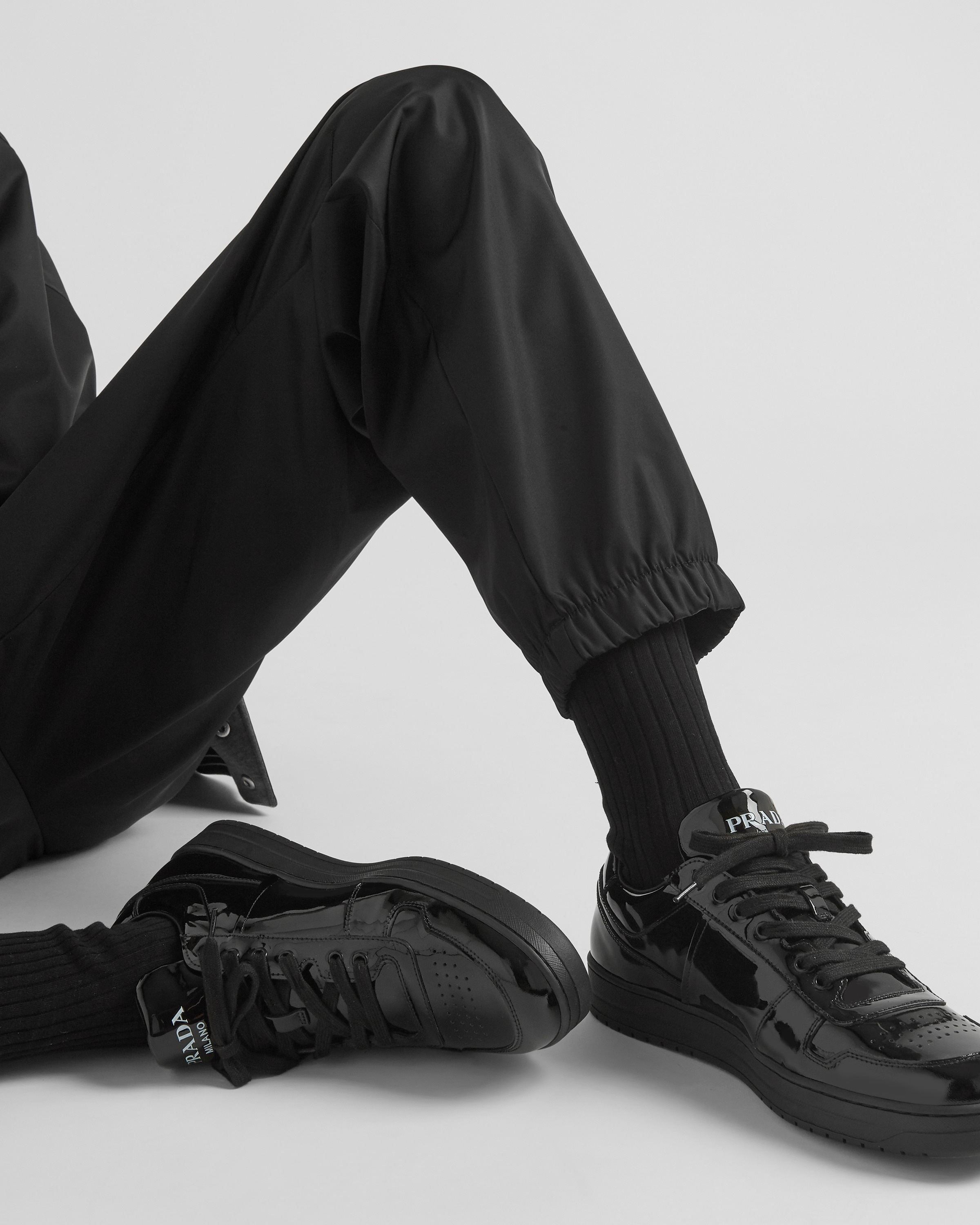 スニーカー PRADA | Downtown patent leather sneakers Prada Downtown patent leather sneakers | REVERSIBLE