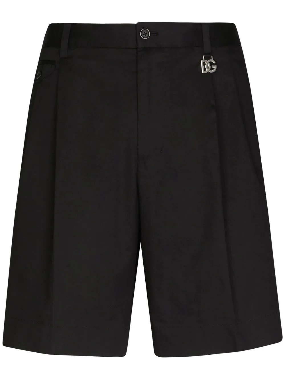 logo-plaque Bermuda shorts - 1