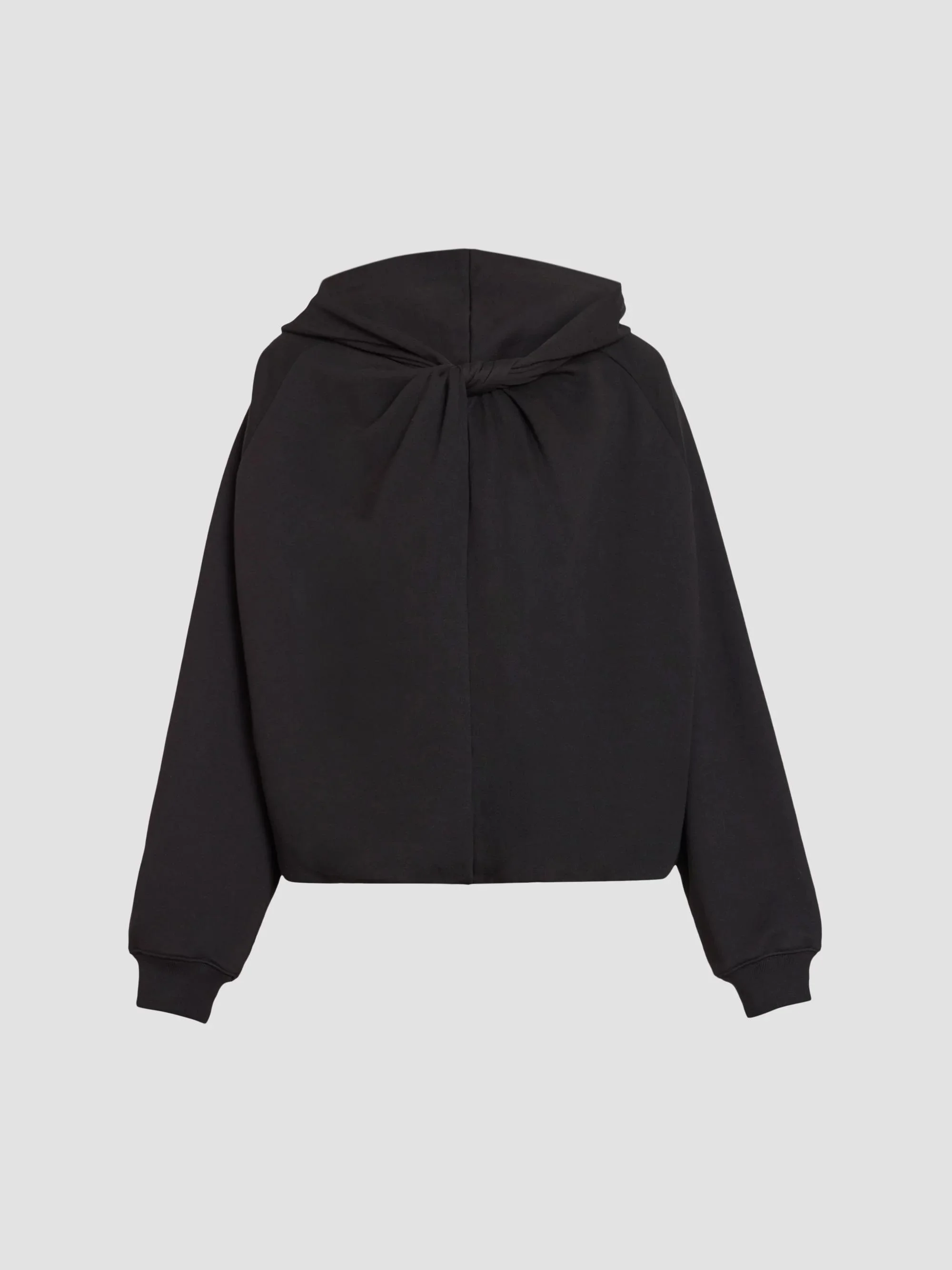 Women's Hadella Alpaca-Blend Hoodie - Black - 1