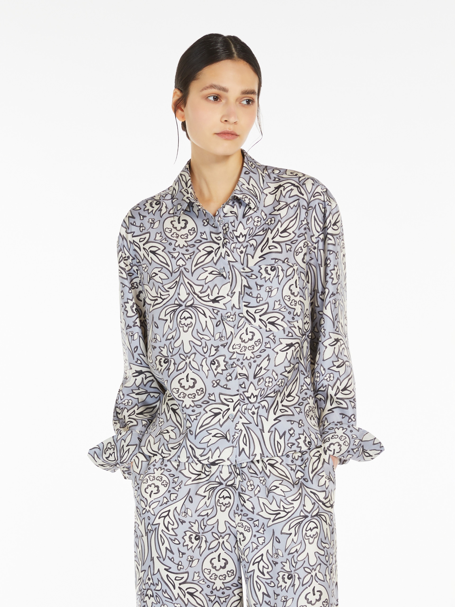 ENFASI Silk twill shirt - 5