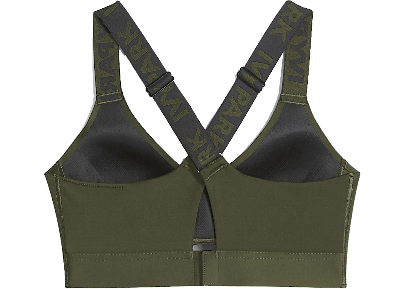 adidas Ivy Park x Peloton BR Tape Bra Focus Olive/Black - 2