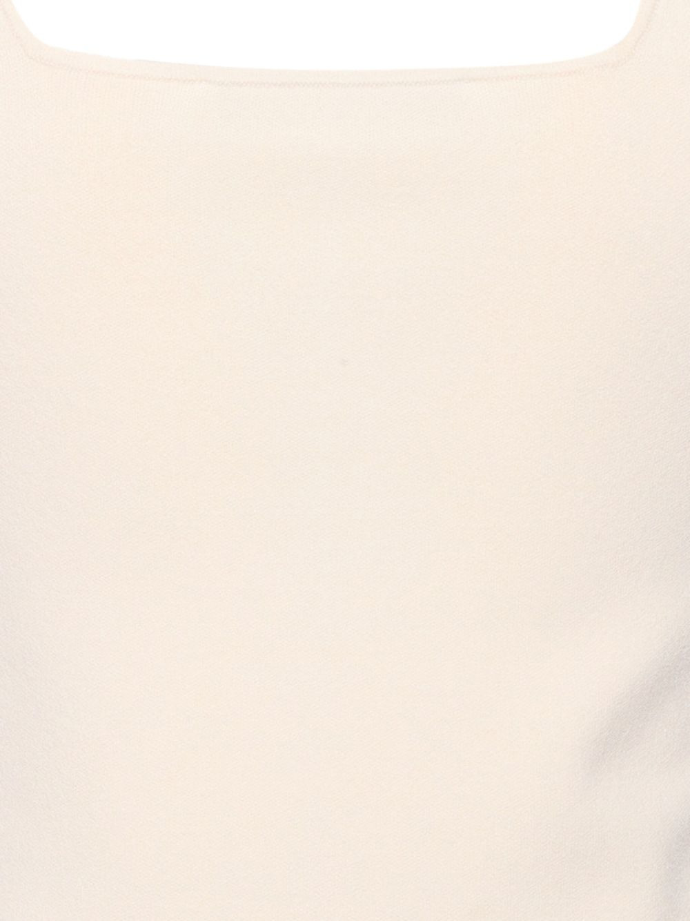 Pilade square-neck ribbed top - 2