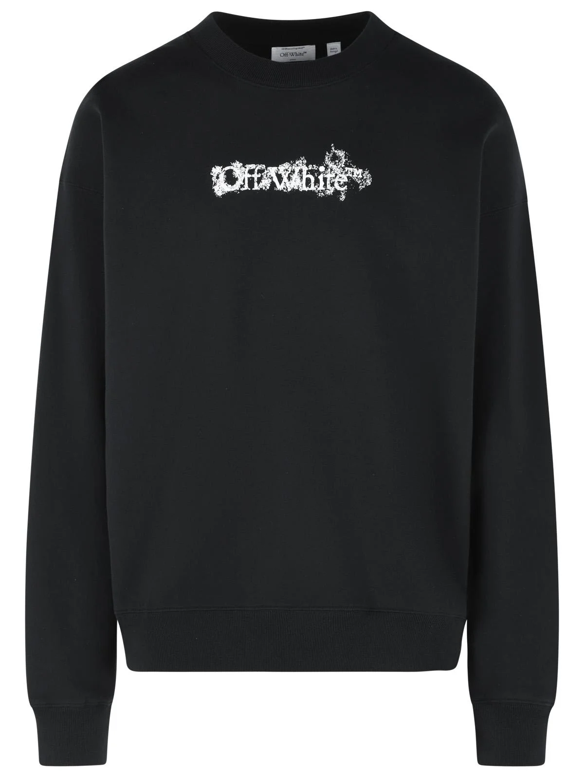 Off-White 'Heraldic' Black Cotton Sweatshirt Men - 1