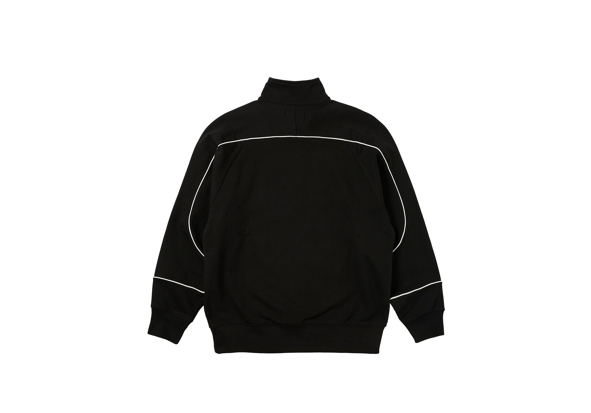 SPORT PIPED 1/4 ZIP BLACK - 2