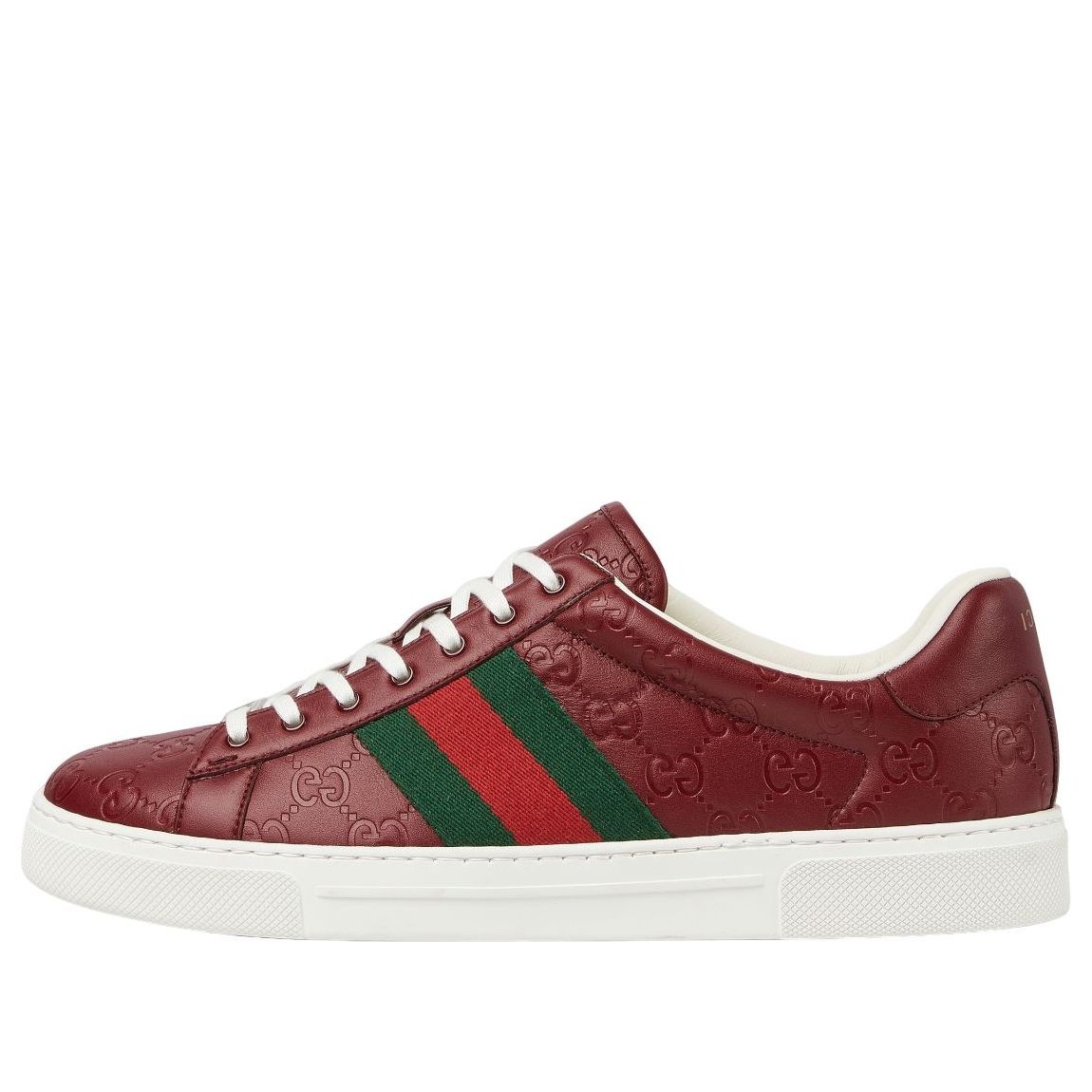 Gucci Ace Leather 'Red Monogram' 757892-AADSP-6247 - 1
