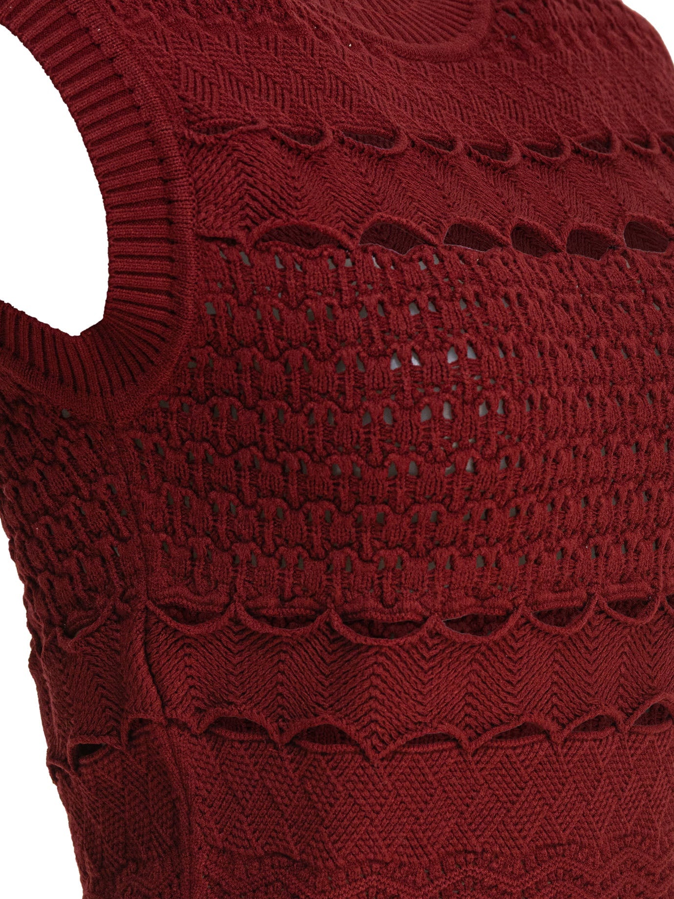ELIE SAAB Elie Saab Crochet Crop Top Fireball Lilys Crochet